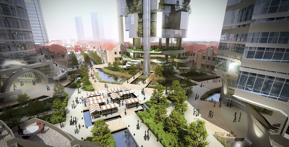 Strategic plan for a 100% green city